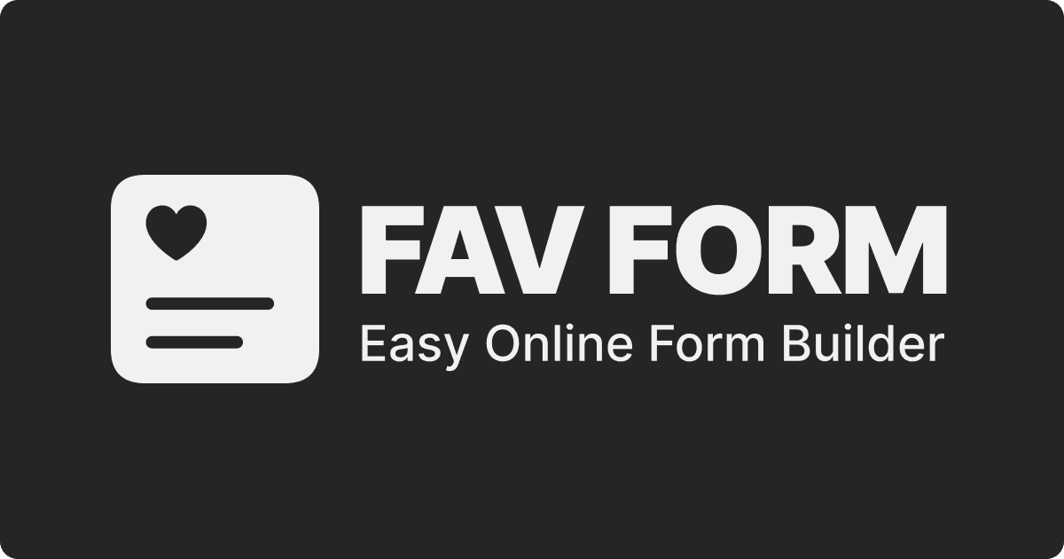 Fav Form Logo Light